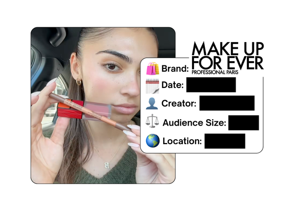 Spotted: Makeup Forever in a new paid collab
