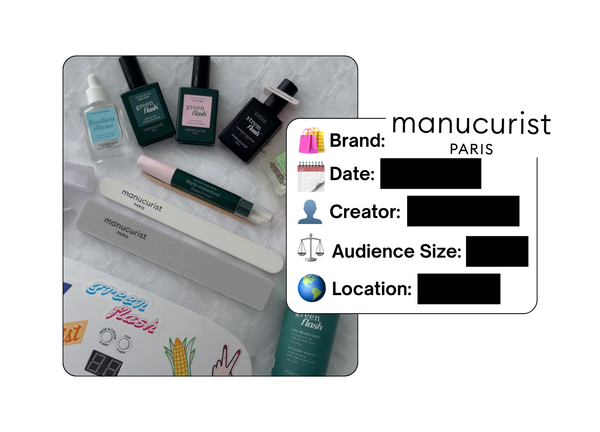 Spotted: Manucurist in a new paid collab