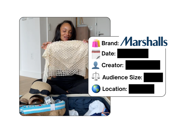 Spotted: Marshalls in a new paid collab