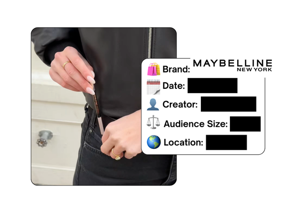 Spotted: Maybelline in a new paid collab