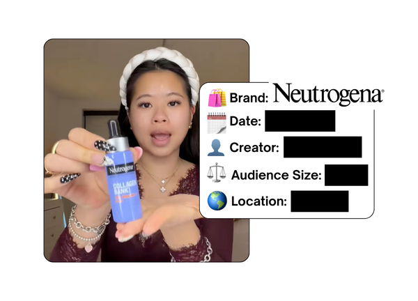 Spotted: Neutrogena in a new paid collab