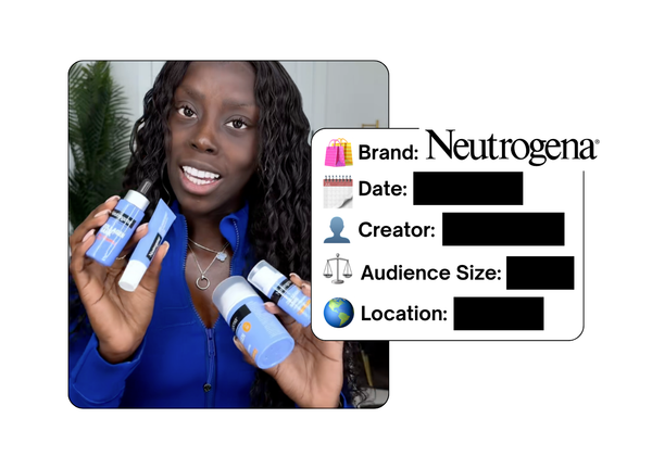 Spotted: Neutrogena in a new paid collab