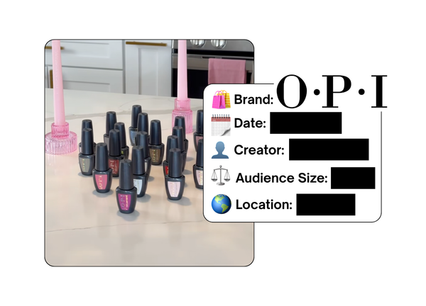 Spotted: OPI Nails in a new paid collab