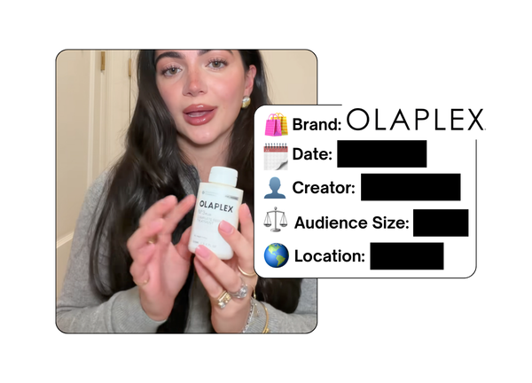 Spotted: Olaplex in a new paid collab