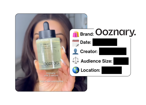 Spotted: Ooznary in a new paid collab