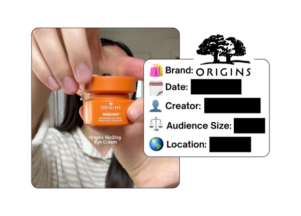 Spotted: Origins in a new paid collab