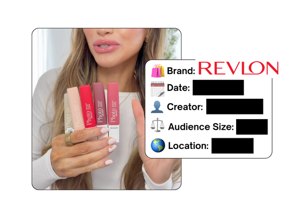 Spotted: Revlon in a new paid collab