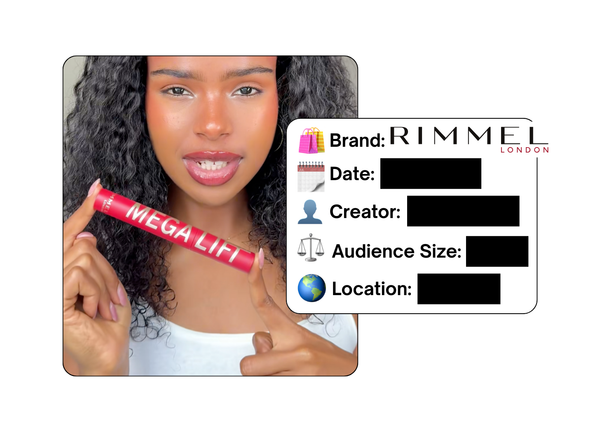 Spotted: Rimmel London in a new paid collab