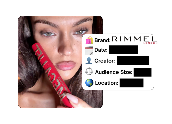 Spotted: Rimmel London in a new paid collab
