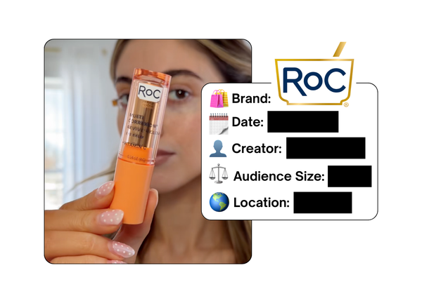 Spotted: RoC Skincare in a new paid collab