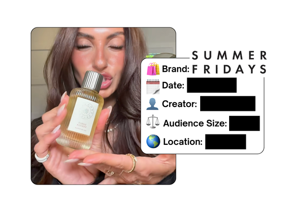 Spotted: Summer Fridays in a new paid collab