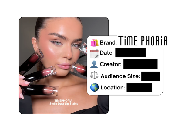 Spotted: Time Phoria in a new paid collab