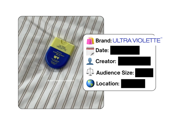 Spotted: Ultra Violette in a new paid collab