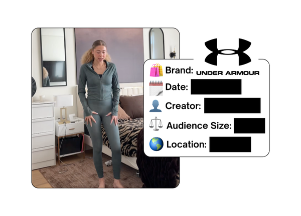 Spotted: Underarmour in a new paid collab