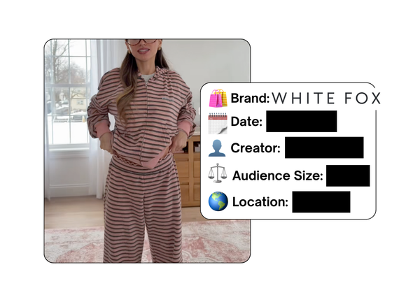 Spotted: White Fox Boutique in a new paid collab