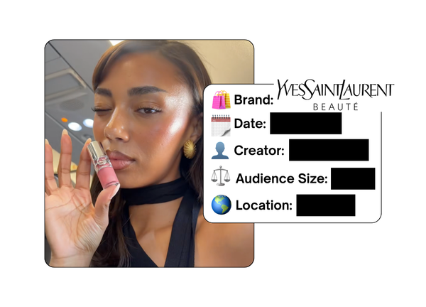 Spotted: YSL Beauty in a new paid collab